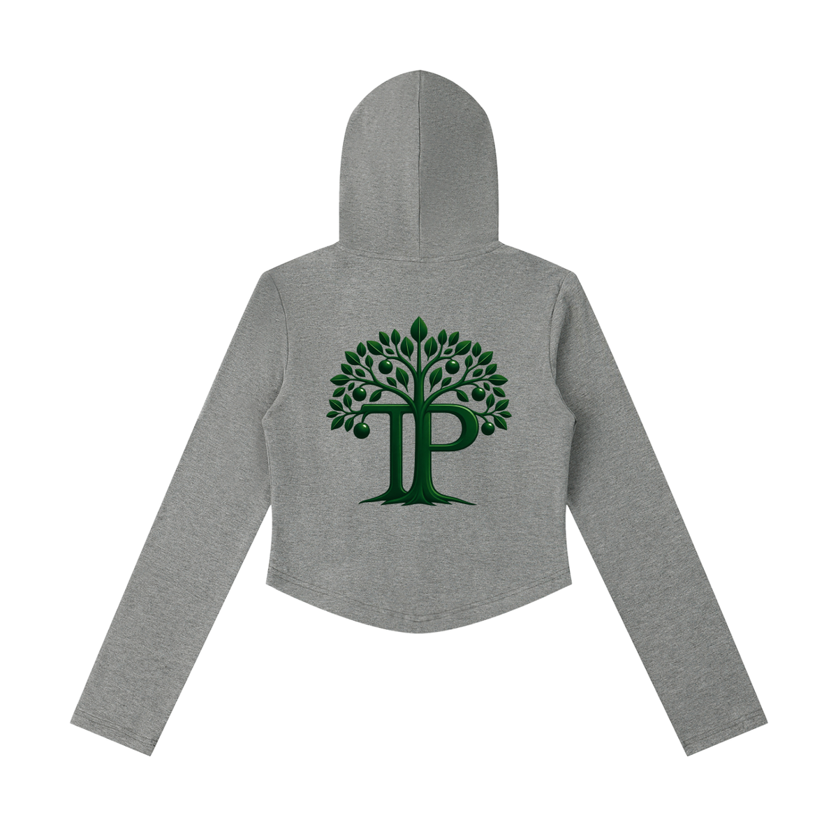 TP Women's Signature Cropped Zip Hoodie