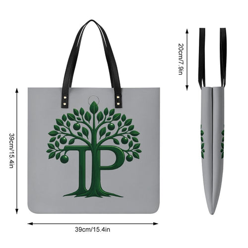 Trending Positive Heather Grey Signature Tree Tote
