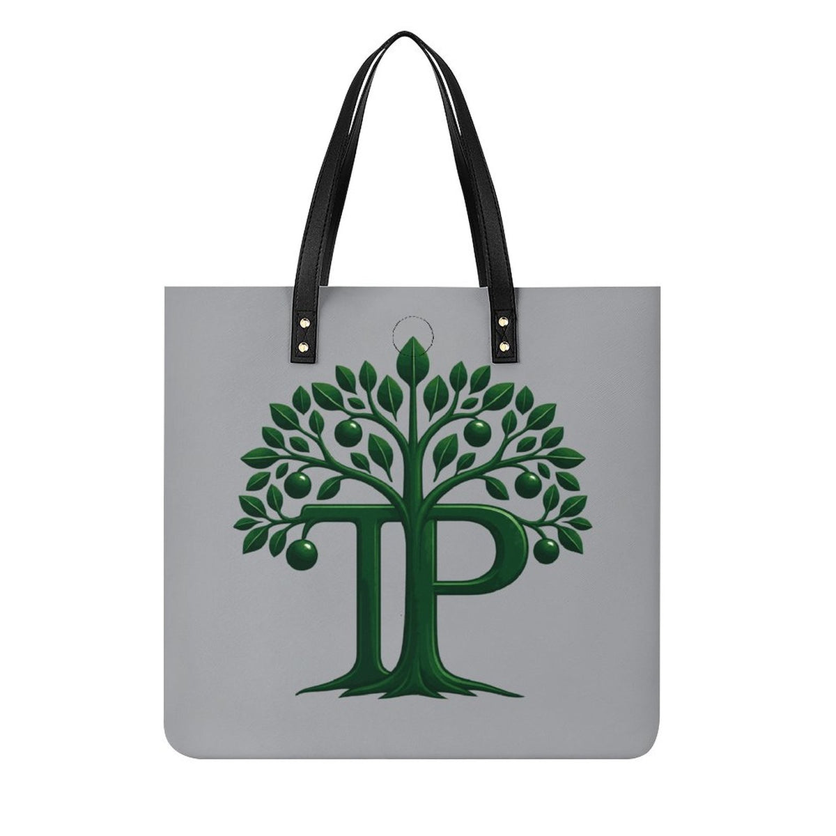 Trending Positive Heather Grey Signature Tree Tote