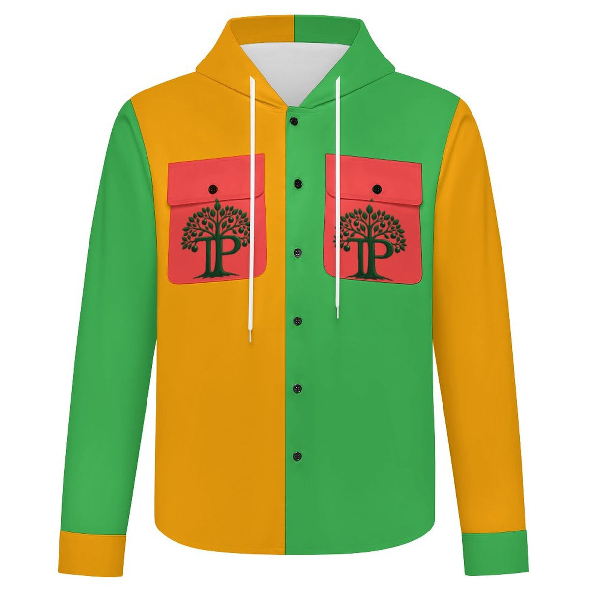 Trending Positive | #NOWEAPON Colorblock Hooded Jacket