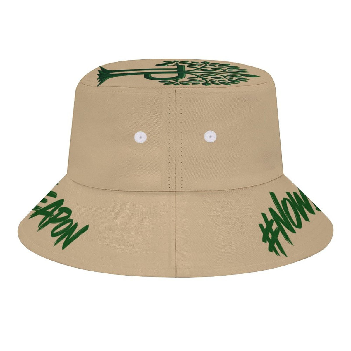 Trending Positive #NOWEAPON Oversized Bucket Hat